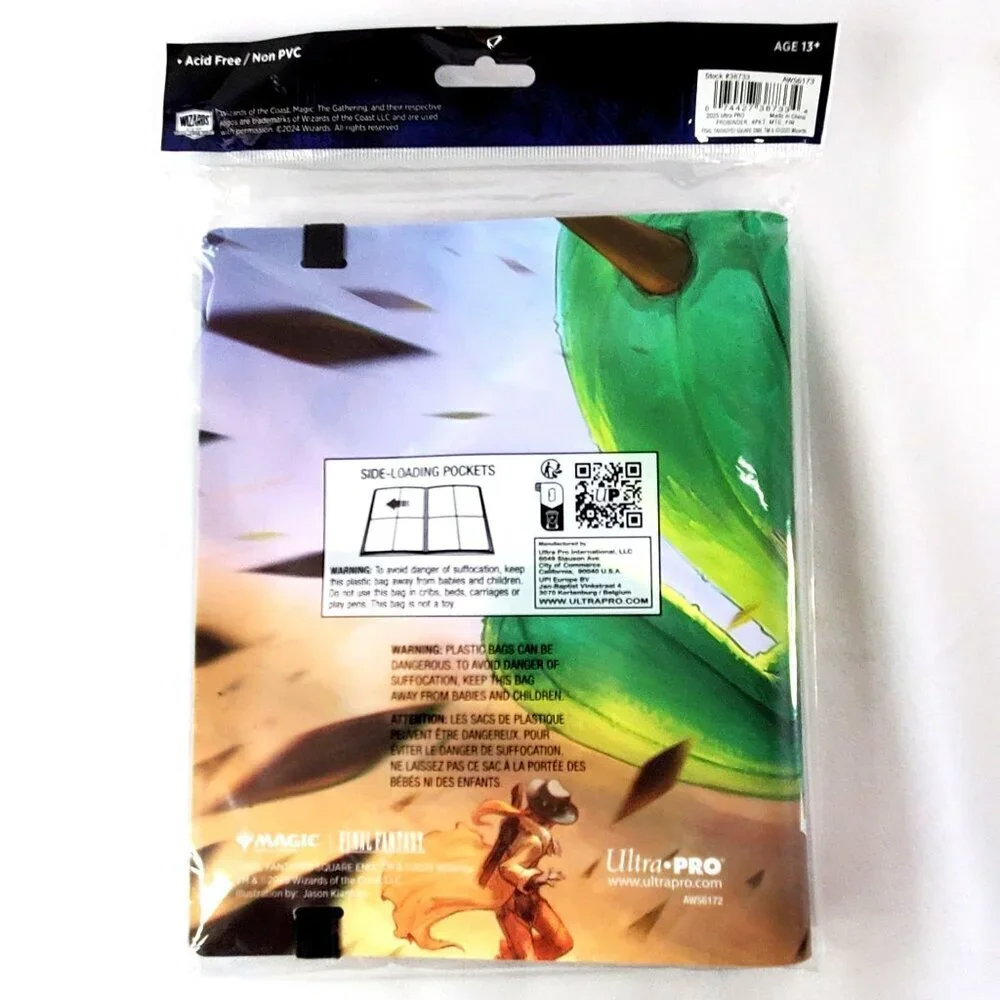 Ultra PRO - Final Fantasy x Universes Beyond Jumbo Cactuar 4-Pocket PRO-Binder